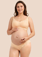 Angelhood 5 Pack Seamless Maternity Underwear, Pregnancy Postpartum Panties