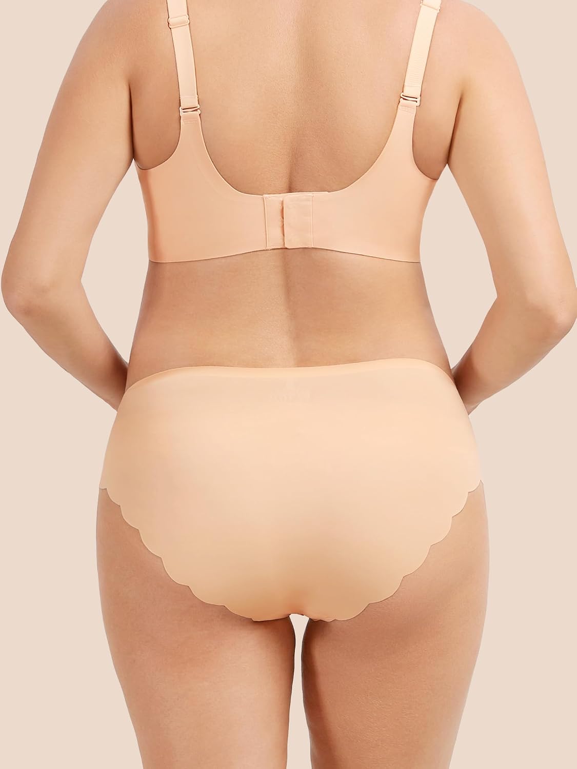 Angelhood 5 Pack Seamless Maternity Underwear, Pregnancy Postpartum Panties