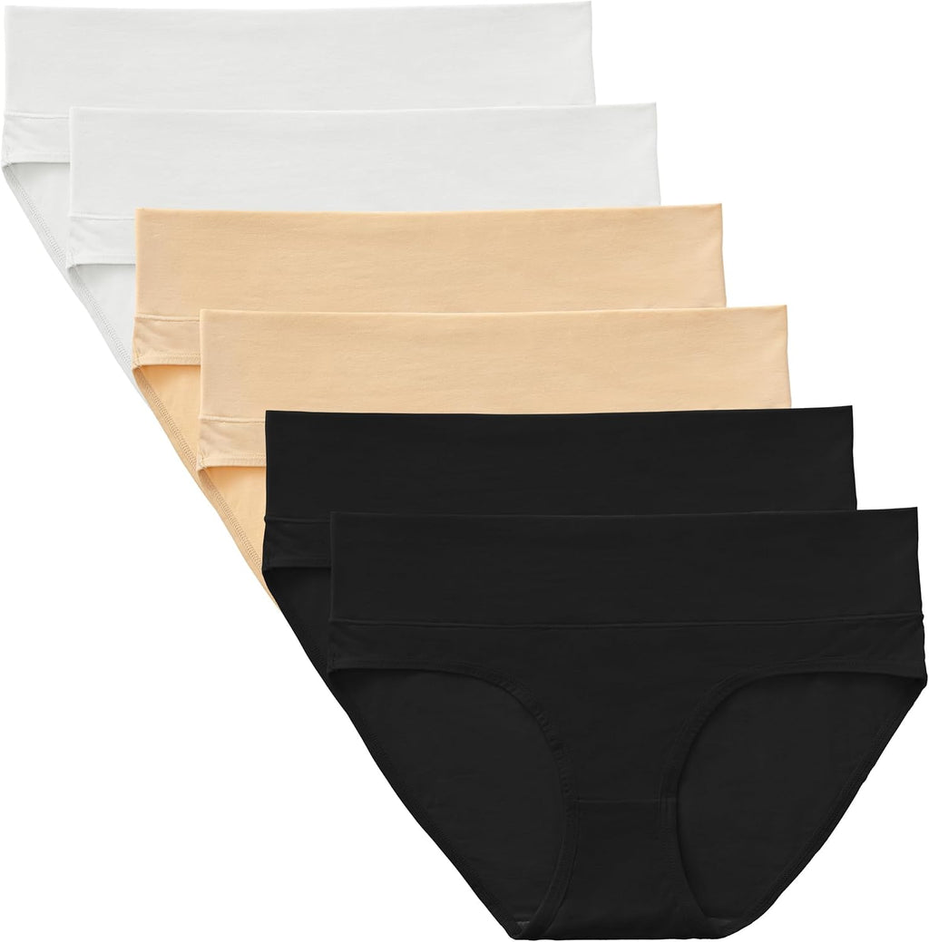 Angelhood Cotton Maternity Underwear for Women Foldable Pregnancy Panties