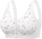 Angelhood Jelly Front Closure Women's Bra Daisy Wireless Surgical Bralettes