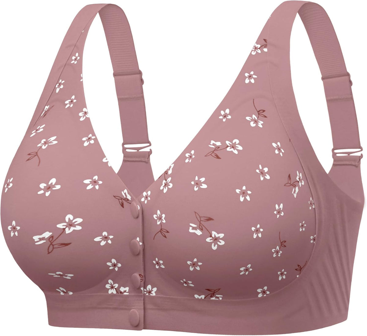 Angelhood Jelly Front Closure Women's Bra Daisy Wireless Surgical Bralettes