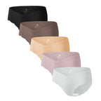Angelhood 5 Pack Seamless Maternity Underwear, Pregnancy Postpartum Panties