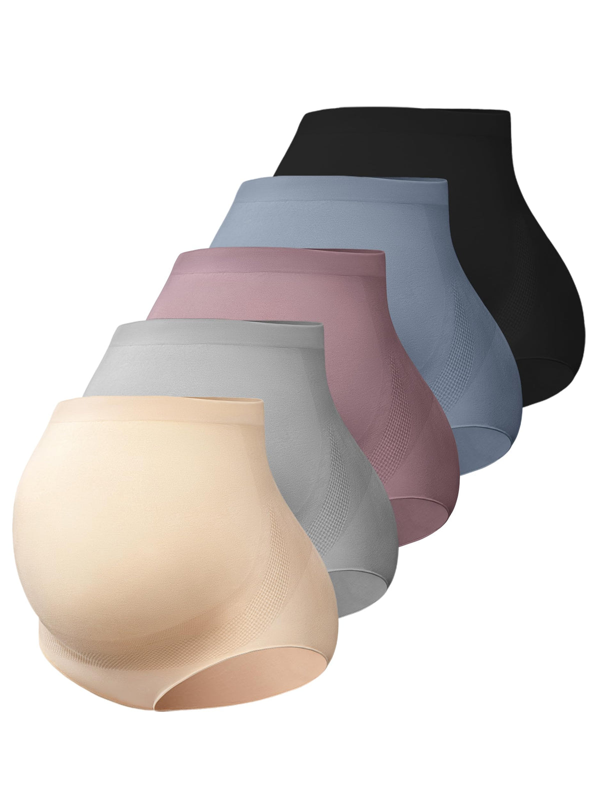 Maternity Underwear Over Bump, Pregnancy Panties Belly Support, Multi Pack