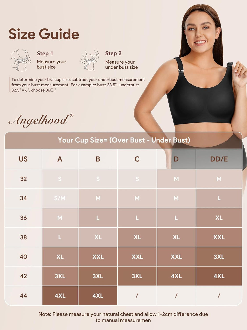 Women Nursing Bras for Breastfeeding Wireless Seamless Push Up Bralettes