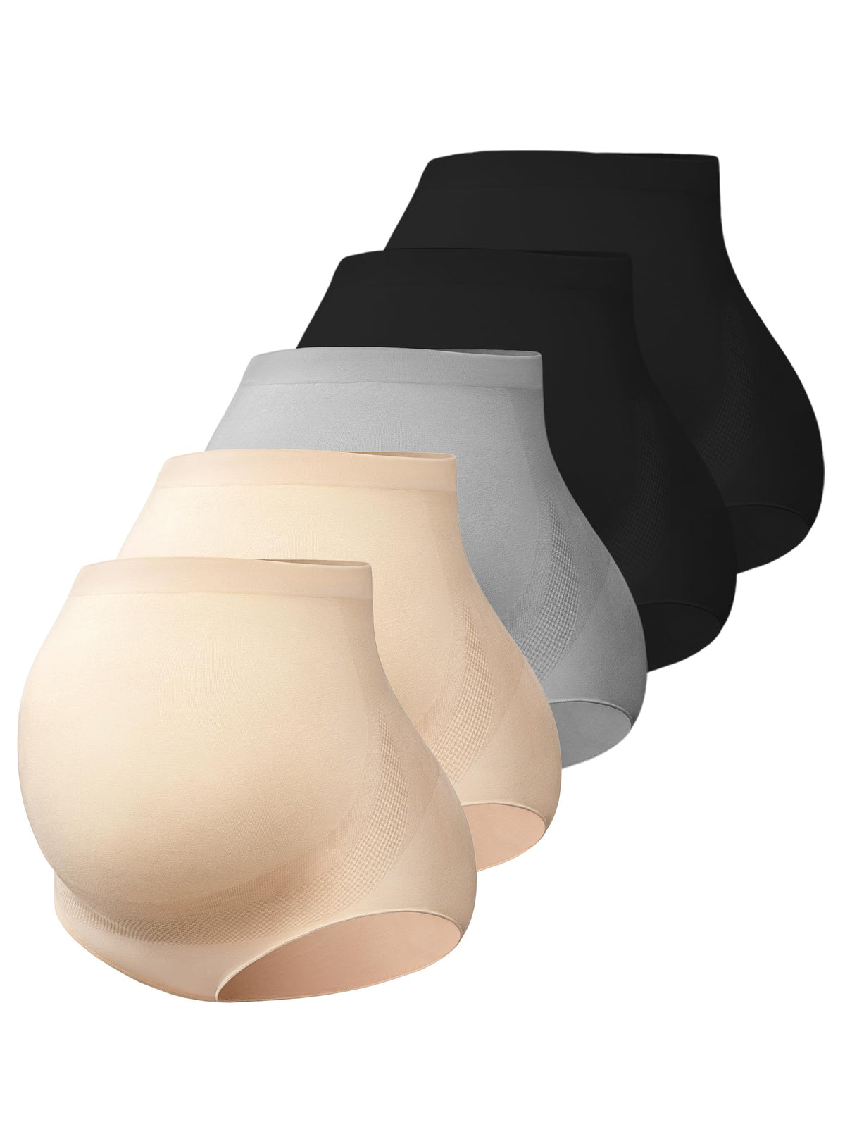 Maternity Underwear Over Bump, Pregnancy Panties Belly Support, Multi Pack