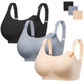 Women Nursing Bras for Breastfeeding Wireless Seamless Push Up Bralettes