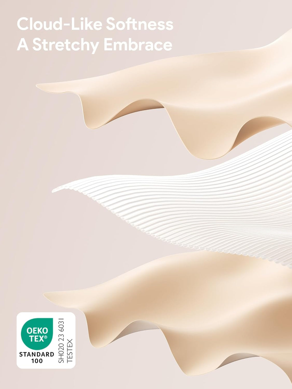 Angelhood Deep V Seamless Jelly Bras for Women, Wireless Plunge Bras Pack
