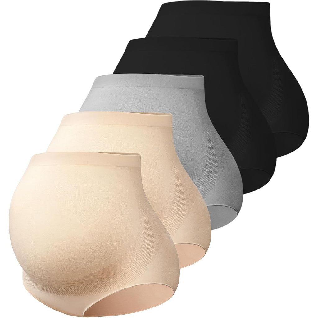 Maternity Underwear Over Bump, Pregnancy Panties Belly Support, Multi Pack