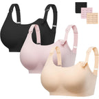 Women Nursing Bras for Breastfeeding Wireless Seamless Push Up Bralettes